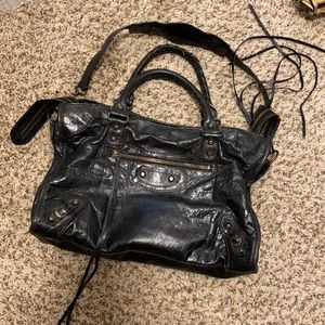 authentic balenciaga city hobo